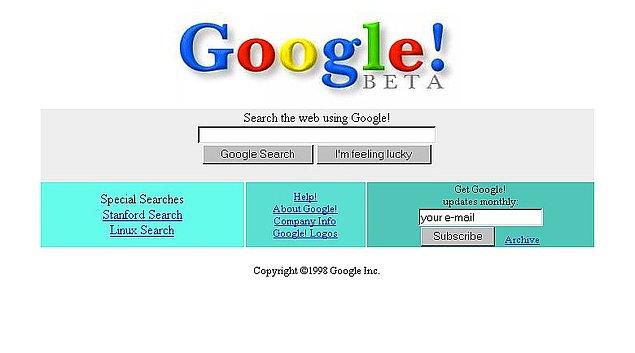 3. 15 Eylül'de "Google.com", alan adı olarak tescil edilir. (1997)
