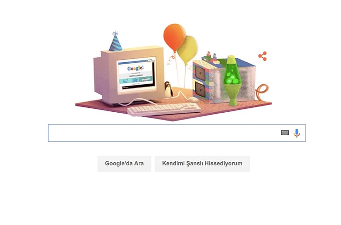 Google, Kendi Doğum Gününü Kutladı