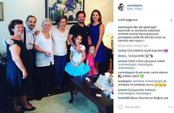 Her şey Saat cephesinde tam duruldu derken, bayram nedeniyle annesini ziyaret eden Ozan Doğulu'nun Instagram'da paylaştığı fotoğraf, sosyal medyayı karıştırdı.