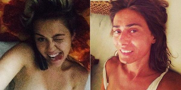 1. Sosyal medyanın en olaylı kadını Miley Cyrus'un idolünü bulduk: Yıldız Tilbe!