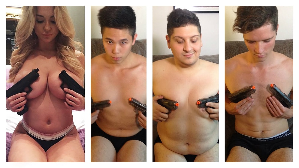 Dan Bilzerian'ın Instagram Hesabındaki Fotoğraflarını Yeniden Çeken Yaratıcı Kadın