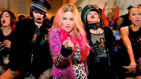 Madonna'nın 'Bitch I'm Madonna' Klibini Bir de Müziksiz Dinleyin!