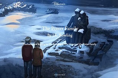 Site yeni tasarımının dışında, haberler ve Pottermore üyeleri tarafından yazılan yazıları da bulunduruyor.