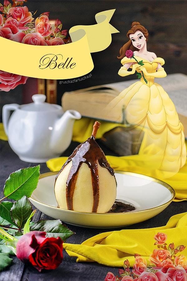 2. Güzel ve Çirkin'in güzelleri için "Belle" armut tatlısı.