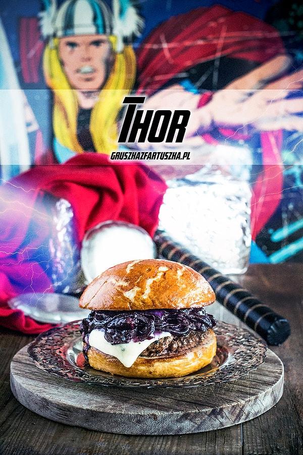 15. Farklı bir şey arayanlara, bu dünyanın dışından "Thor" burger.
