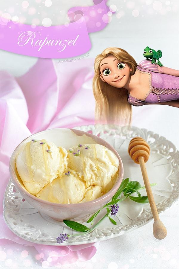 13. Hafif bir şeyler arayanlar için "Rapunzel" dondurması.