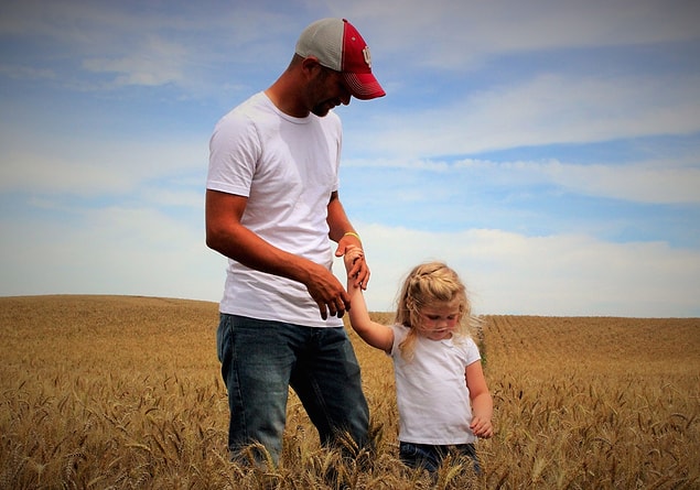 7. Your father is the best man you could ever meet! You will always seek someone like him.