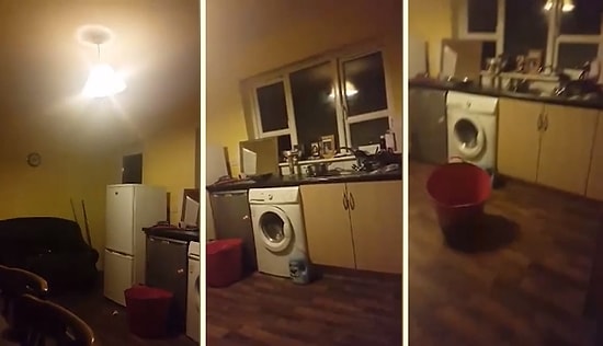 Gözlerinize İnanmak İstemeyeceksiniz: Mutfağın Altını Üstüne Getiren 'Hayalet'