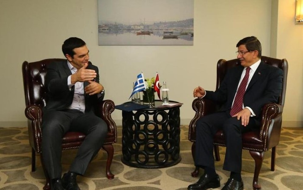 Davutoğlu, Çipras'la Suriyeli Sığınmacıları Konuştu