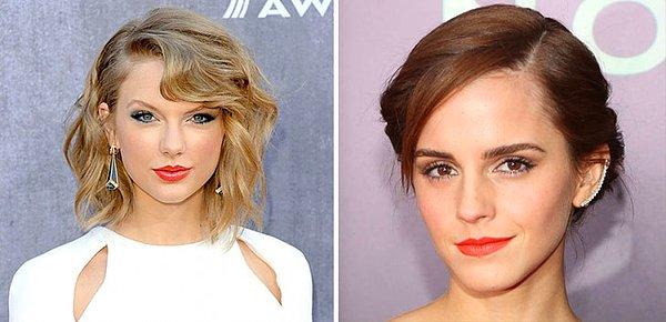 7. Taylor Swift + Emma Watson =