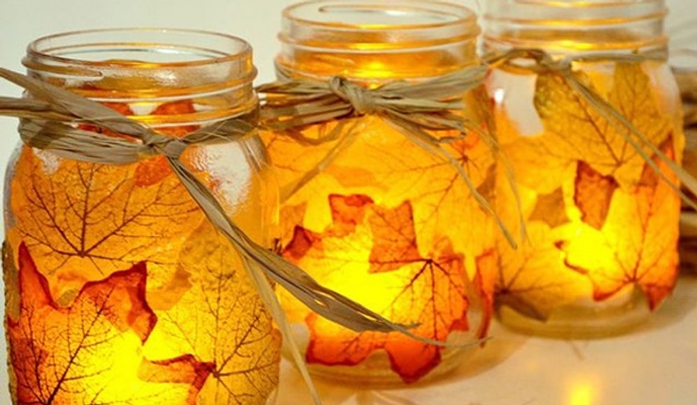 Sonbaharın Bütün Renklerini Evinize Taşıyacak Yapraklardan 15 Dekorasyon Fikri