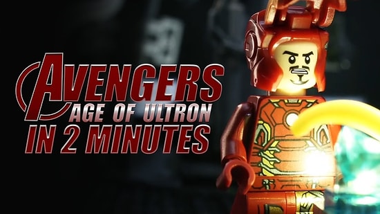 "Avengers: The Age Of Ultron" Filminin İki Dakikalık Muhteşem Lego Versiyonu