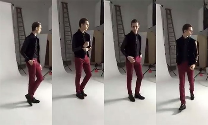 Modellikte Everest: Yarım Dakikada Tam 25 Farklı Poz Veren Profesyonel Model