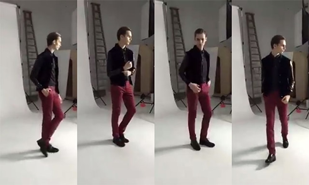 Modellikte Everest: Yarım Dakikada Tam 25 Farklı Poz Veren Profesyonel Model