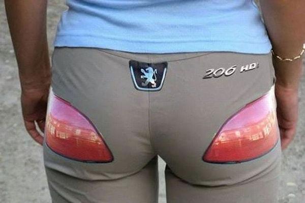 12. Peugeot 206 Pantolon