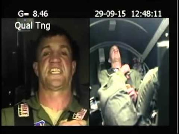 G Kuvveti Testine Giren Pilotun Öldürücü Etkiye Sahip 9G Kuvvetiyle İmtihanı