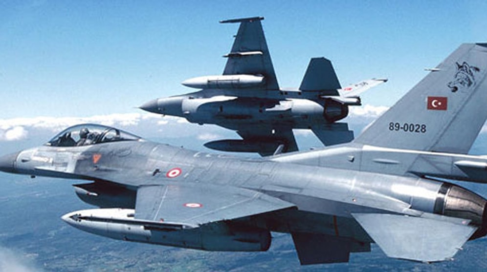 Türk Jetlerine Suriye'den Taciz