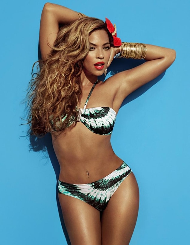 8. En seksi bikini vücudu: Beyoncé