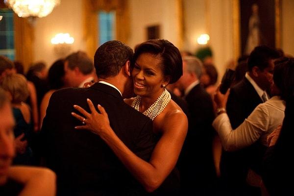 3. Şubat 2009'da, Beyaz Saray'da gerçekleşen bir balodan.
