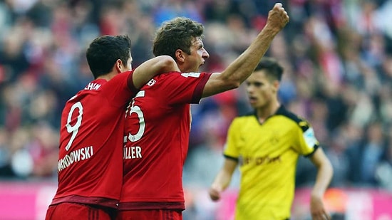 Bayern Münih, Dortmund'u Dağıttı