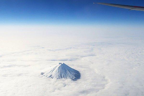 Aynı şey bu Fuji dağı manzarası için de söylenebilir.
