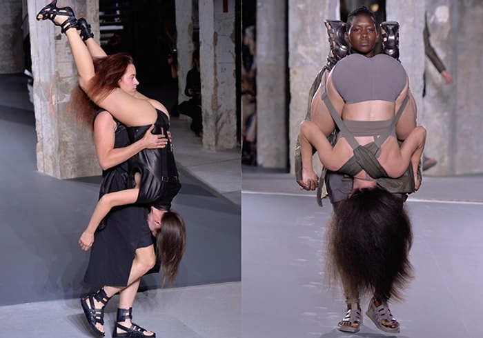 Defilesindeki Modelleri 69 Pozisyonunda Yürüten İlginç Tasarımcı: Rick Owens!