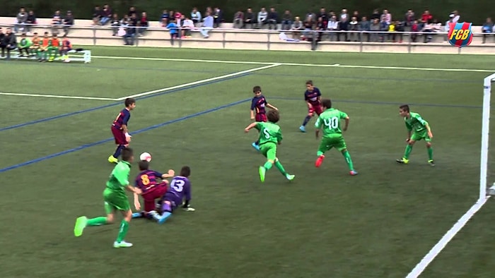 Barça'nın Büyülü Alt Yapısı "La Masia" Akademide Görülmeye Değer Bir Gol