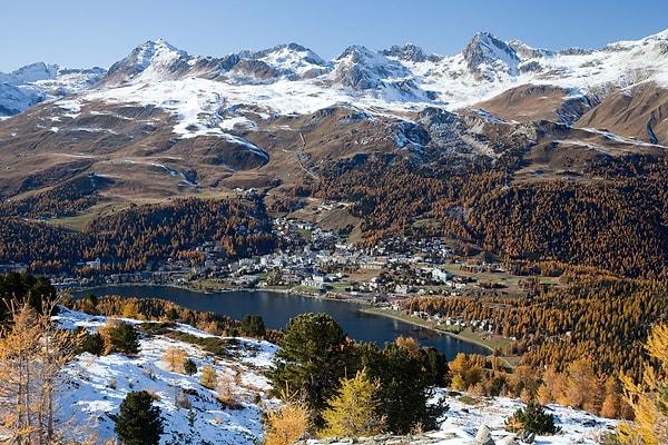 10. St. Moritz, İsviçre