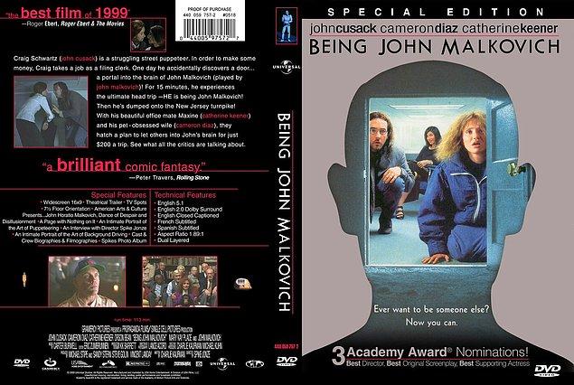 8. John Malkovich Olmak / Being John Malkovich (1999)