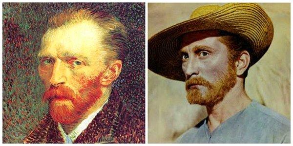 19. Vincent van Gogh - Kirk Douglas, “Lust for Life“."Ölmeyen İnsanlar"