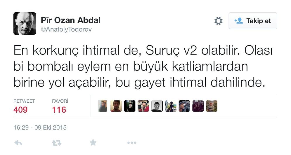 Ankara'daki Patlamayı Bir Gün Önceden Hisseden Twitter Kullanıcısının Herkesi Şaşırtan Paylaşımları