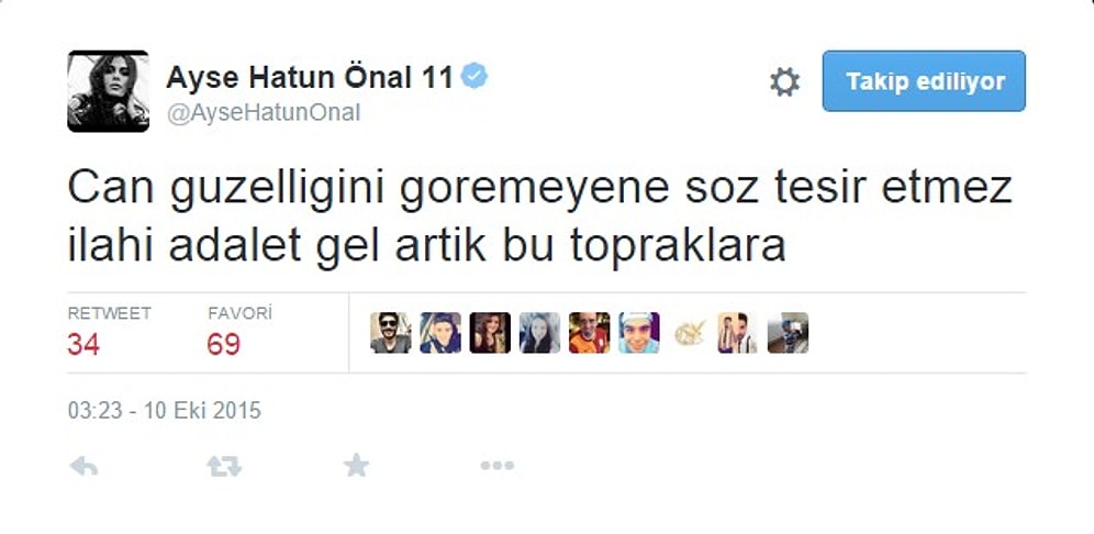 Ankara'da Emek, Barış ve Demokrasi Mitingi'ne Yapılan Bombalı Saldırıya Ünlülerin Tepkileri