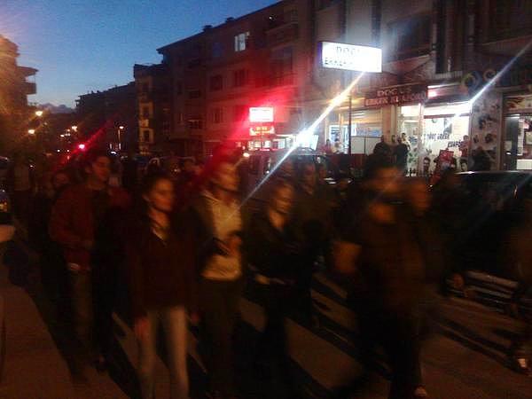 24. Ankara'da Mamak'tan Tuzluçayır'a yürüyüş düzenlendi