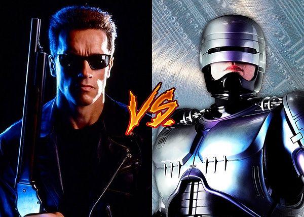 8. Teknolojilerin savaşı: Terminator vs. Robocop