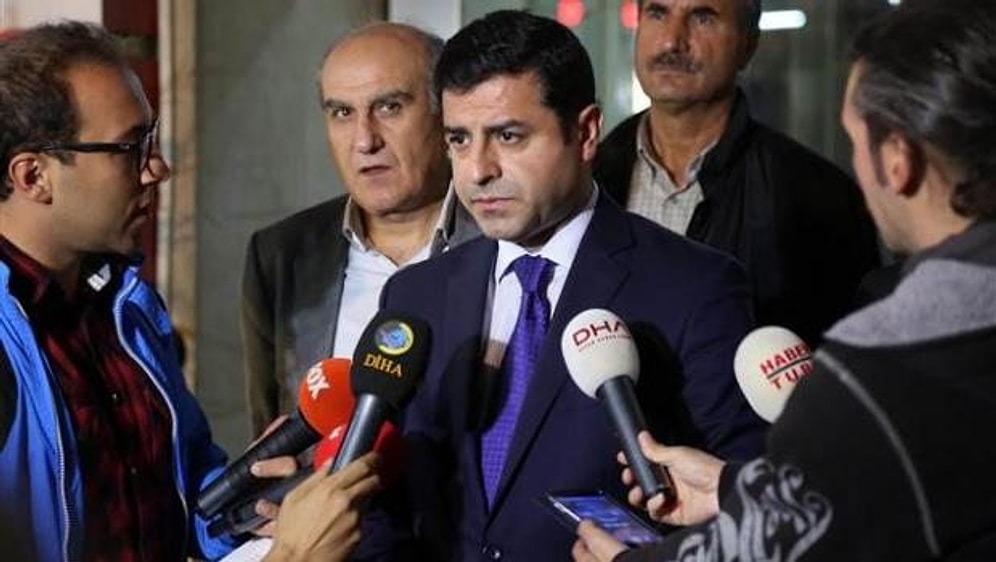 Demirtaş: 'Böyle Bir Alçaklık Karşısında Onuru Olan İstifa Değil, İntihar Eder'