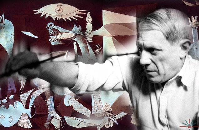 Pablo Picasso'nun başyapıtları arasında yer alan Guernica, en politik resim olarak tarihe geçmiştir.