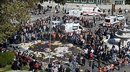 Ankara'da Emek, Barış ve Demokrasi Mitingi'ne Yapılan Bombalı Saldırıdan Acı Fotoğraflar