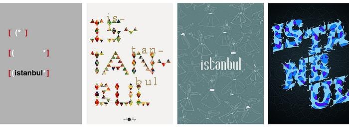 Dünyanın Bir Çok Yerinden Tasarımcının Hazırladığı 55 Muazzam İstanbul Tipografisi