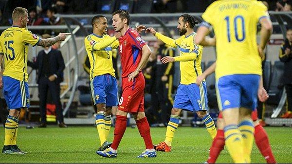 İsveç 2-0 Moldova