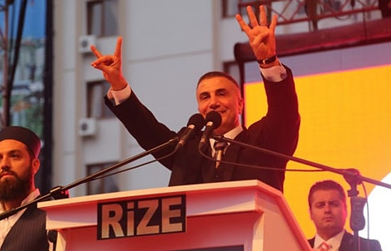 Sedat Peker'in Rize'de Yaptığı 'Oluk Oluk Kan' Konuşmasına Soruşturma