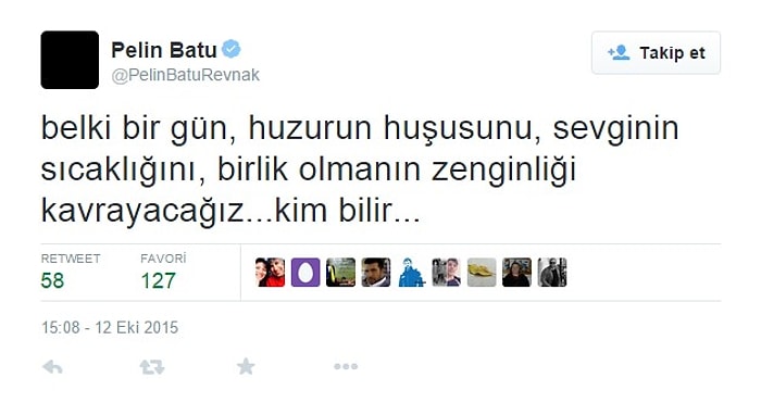 Ünlülerden Barış ve Kardeşlik Dileği İçeren 13 Tweet