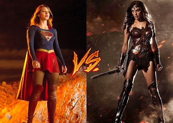 22. Kadının fendinden korkacaksın! Supergirl ve Wonder Woman karşı karşıya.