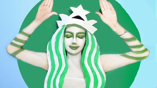 Cadılar Bayramına Özel Starbucks Makyajı Nasıl Yapılır?
