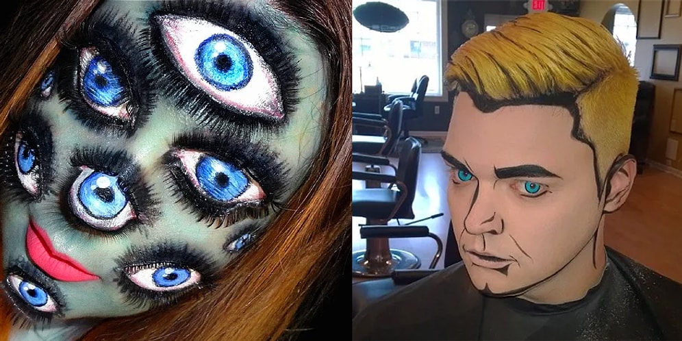 Cadılar Bayramı İçin İlham Veren 23 Sıradışı Makyaj