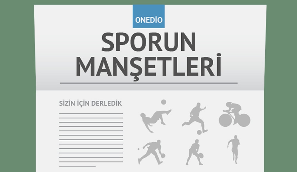 Sporun Manşetleri | 15 Ekim 2015