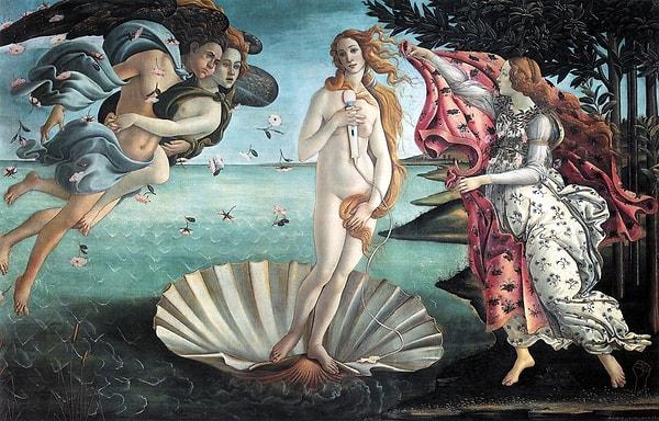 2. Venüs'ün Doğuşu - Boticelli