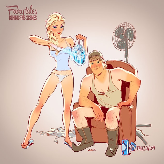 5. Elsa ve Kristoff