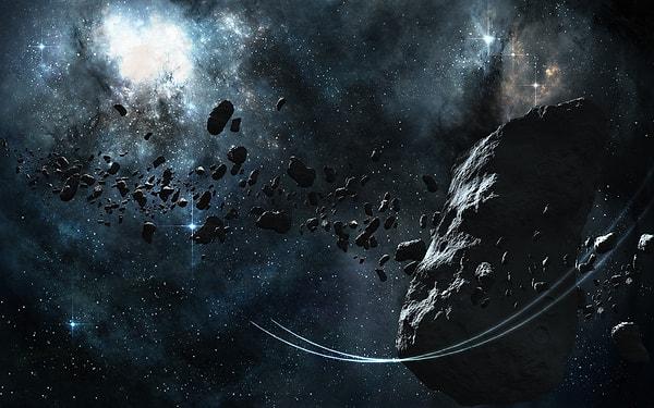 2. Asteroit kuşağı hangi iki gezegen arasındadır?