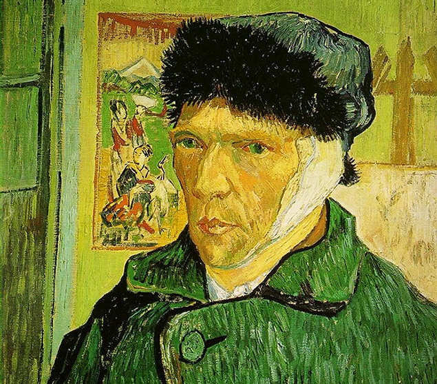 Sizden çok korktuysa, “Van Gogh da kulağını yemiş diyolar...”