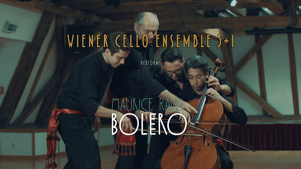 Fransız Besteci Maurice Ravel'in 'Bolero' Bestesi 4 Adam ve 1 Çello ile Yeniden Hayat Buldu